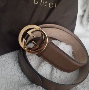 Gucci belt , interlocking G